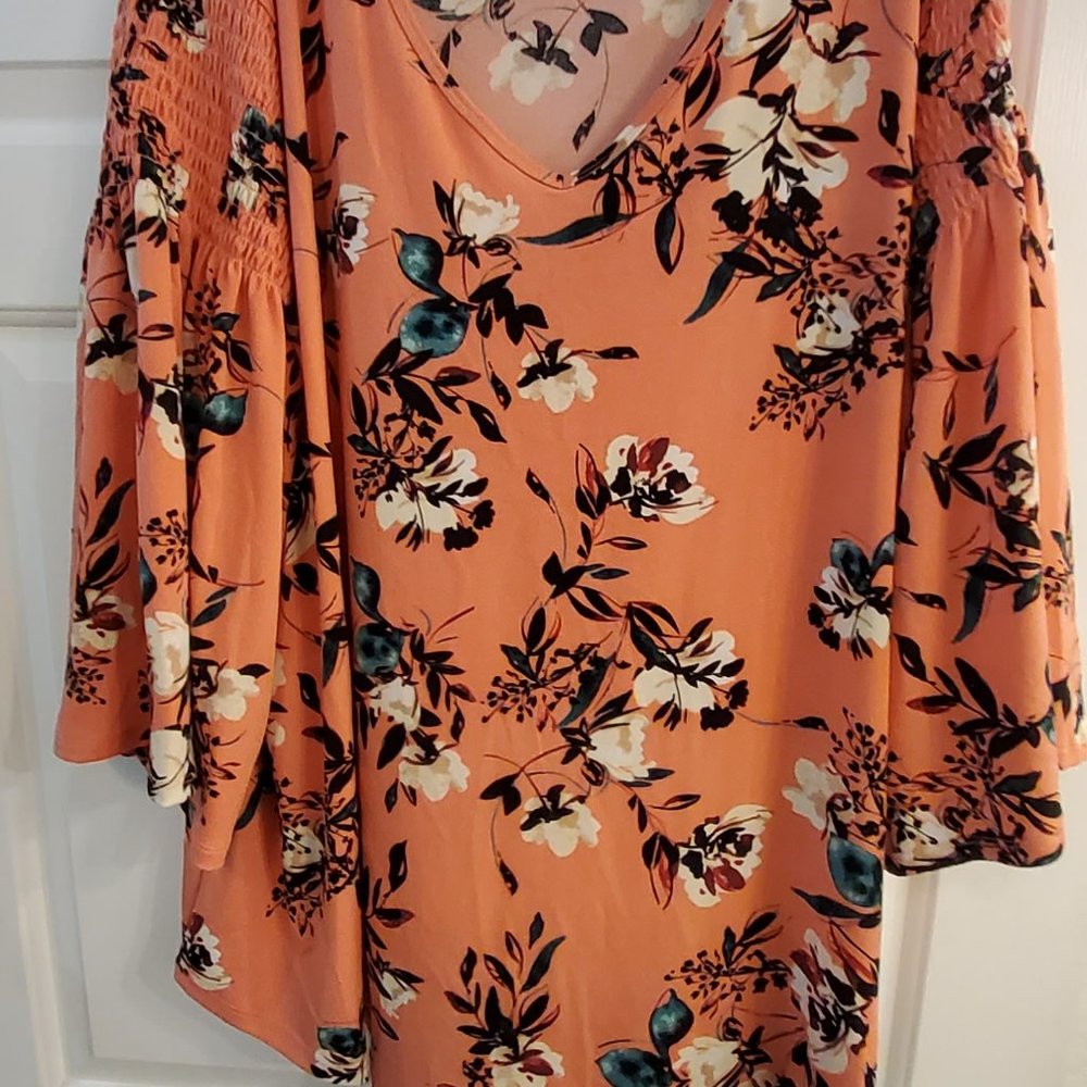 Peach Blouse